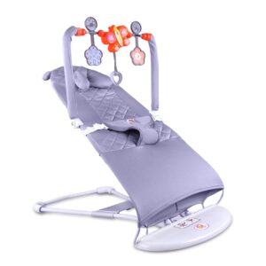 Premium Musical Bouncer Chair (Gray)